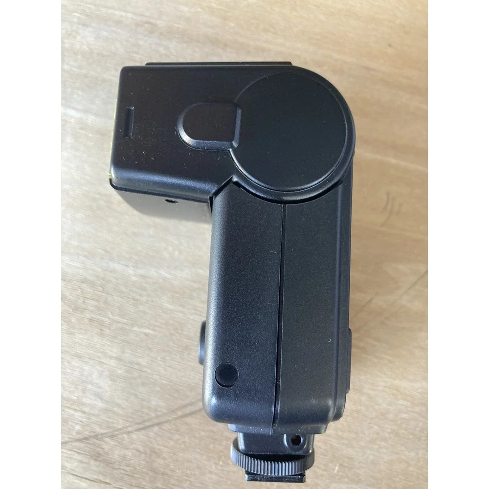 Vintage Minolta 128 Flash With Case An Lens